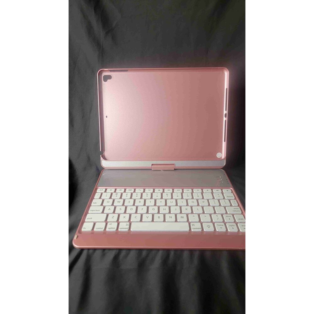 GeneralKeys Metallic Light Pink Detachable Wireless Tablet Keyboard - Picture 1 of 6